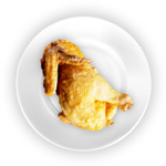 Half Chicken In Batter 