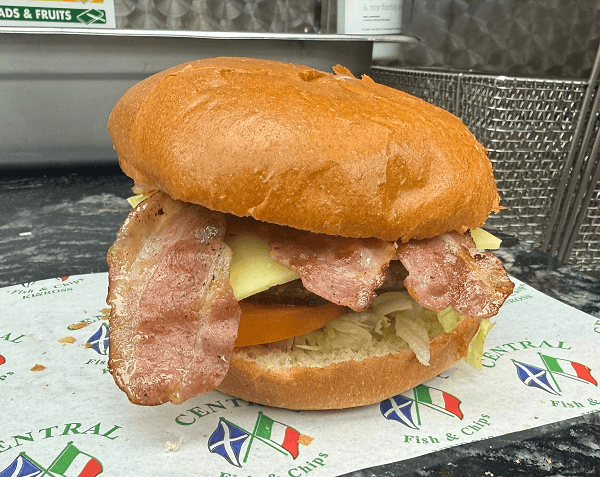 Cheese & Bacon Burger 