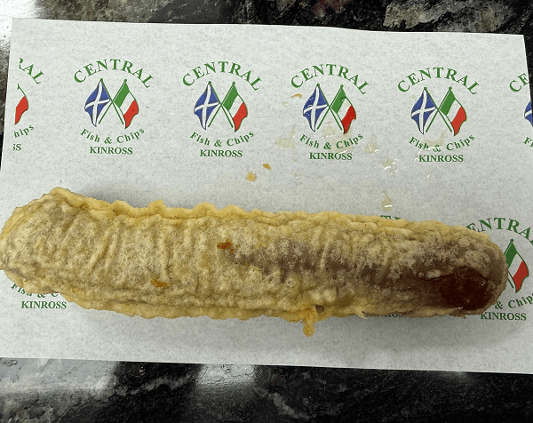 Half Smoked Sausage In Batter 